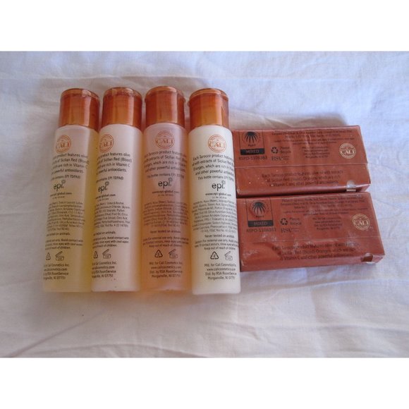 NEW Travel Size Tarocco Blood Orange Body Wash Lotion Soap Shampoo Conditioner! - Picture 3 of 4
